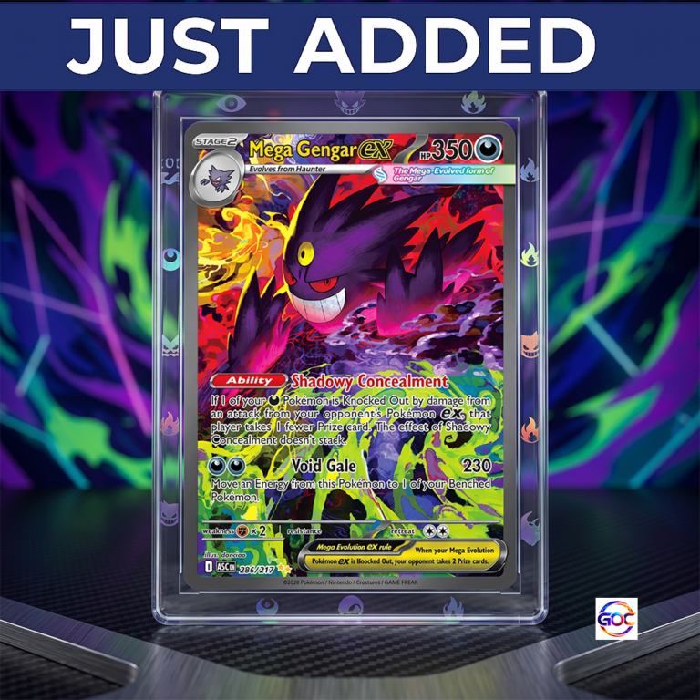 Pokémon: ASCENDED HEROES MEGA GENGAR EX