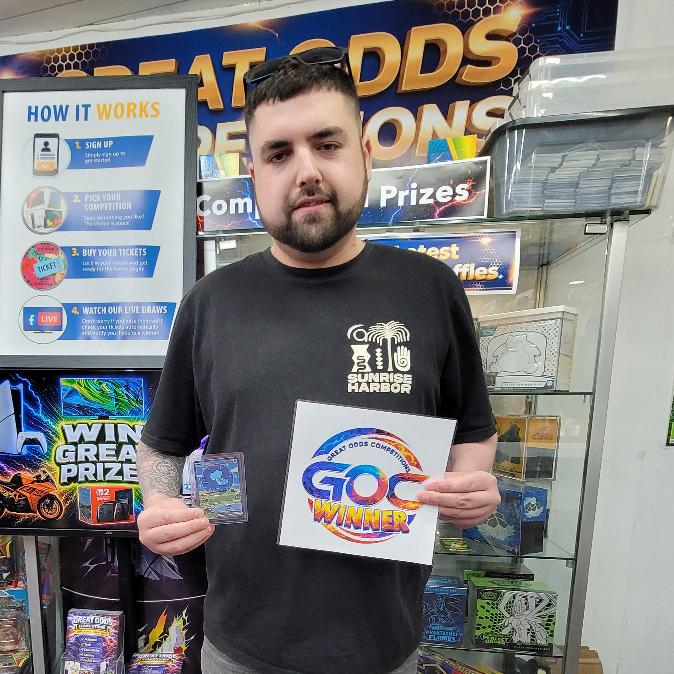 Jed Sansom, Winner Photo
